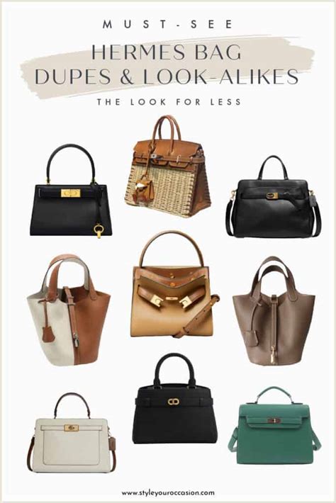 hermes bag dupes|hermes kelly look alike bag.